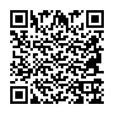 QR Code pour le numéro de téléphone +2694716203