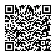 QR-code voor telefoonnummer +2694716204