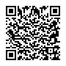 QR Code pour le numéro de téléphone +2694716210