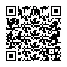 QR код за телефонен номер +2694716213