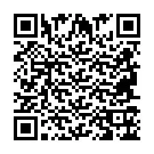 QR код за телефонен номер +2694716217