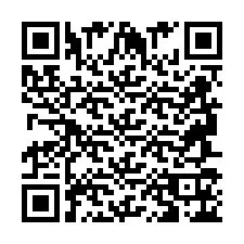 Código QR para número de telefone +2694716221