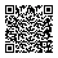 QR-koodi puhelinnumerolle +2694716222