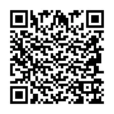 Codice QR per il numero di telefono +2694716224