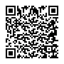 QR Code pour le numéro de téléphone +2694716228