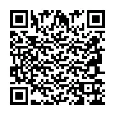 Codice QR per il numero di telefono +2694716230