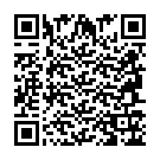 Código QR para número de teléfono +2694716250