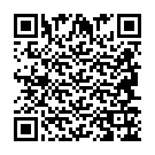 Código QR para número de teléfono +2694716272