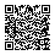 QR-code voor telefoonnummer +2694716286