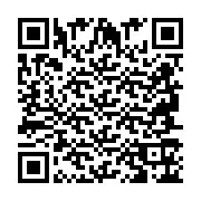 QR-code voor telefoonnummer +2694716298