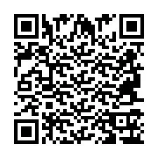 QR Code pour le numéro de téléphone +2694716303