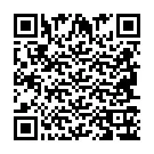 QR-code voor telefoonnummer +2694716316