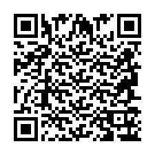 QR Code pour le numéro de téléphone +2694716321