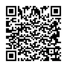 Codice QR per il numero di telefono +2694716322