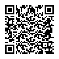 QR Code pour le numéro de téléphone +2694716337