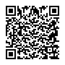 Código QR para número de teléfono +2694716365