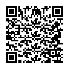 QR код за телефонен номер +2694716376