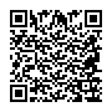 Código QR para número de telefone +2694716377