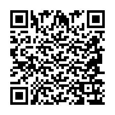 QR-код для номера телефона +2694716379