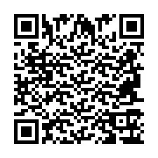 QR код за телефонен номер +2694716387