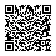 Código QR para número de telefone +2694716400