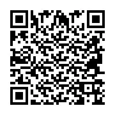 Código QR para número de telefone +2694716423