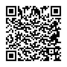 QR Code pour le numéro de téléphone +2694716427