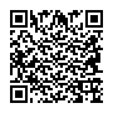 Código QR para número de teléfono +2694716442