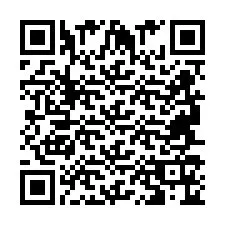 Código QR para número de telefone +2694716467