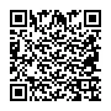 Codice QR per il numero di telefono +2694716533