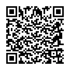 Codice QR per il numero di telefono +2694716541