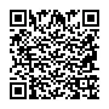 Código QR para número de telefone +2694716545