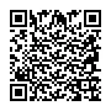 Kode QR untuk nomor Telepon +2694716560