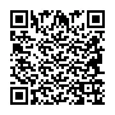 QR-code voor telefoonnummer +2694716562