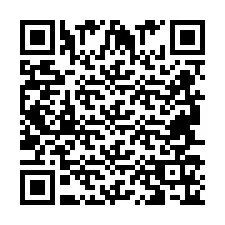 QR-code voor telefoonnummer +2694716577