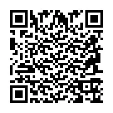 QR Code pour le numéro de téléphone +2694716581