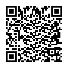 Código QR para número de telefone +2694716586