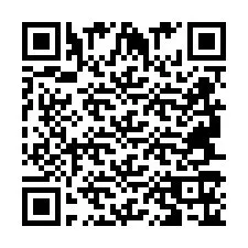 Código QR para número de teléfono +2694716593