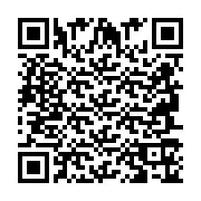 Código QR para número de teléfono +2694716594