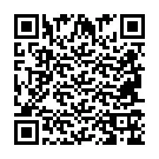 Código QR para número de teléfono +2694716617