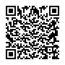 QR-code voor telefoonnummer +2694716621