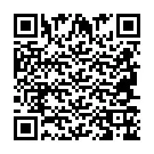 Código QR para número de teléfono +2694716633