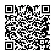 Código QR para número de teléfono +2694716636