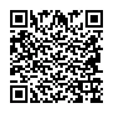 Código QR para número de telefone +2694716656