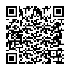 Código QR para número de telefone +2694716706