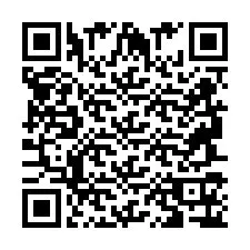 Código QR para número de telefone +2694716711