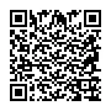 Código QR para número de telefone +2694716721