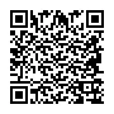 Código QR para número de teléfono +2694716726