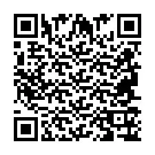 Codice QR per il numero di telefono +2694716737