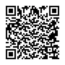 Código QR para número de teléfono +2694716757